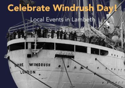 Celebrating Windrush Day in Lambeth!